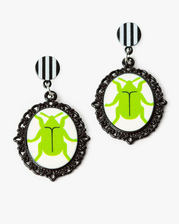 Colette by Colette Hayman Multi Beetle Drop Earrings