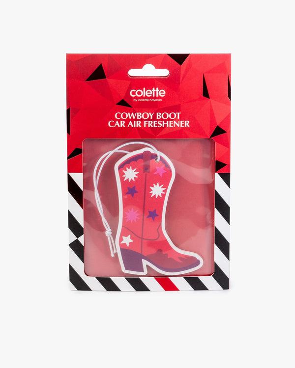 Colette by Colette Hayman Multi Colour Cowboy Boot Car Air Freshener