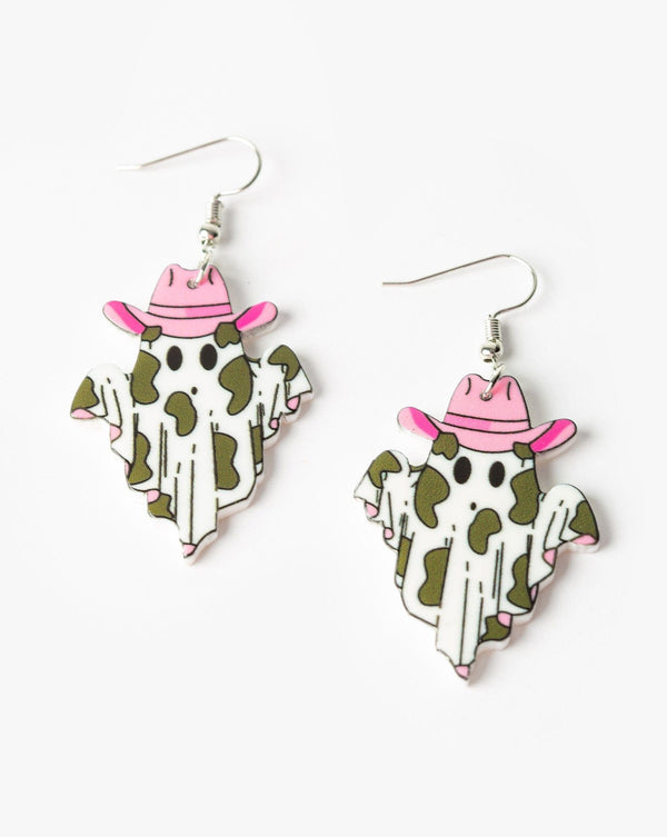 Colette by Colette Hayman Multi Colour Cowgirl Ghost Hook Drop Earrings