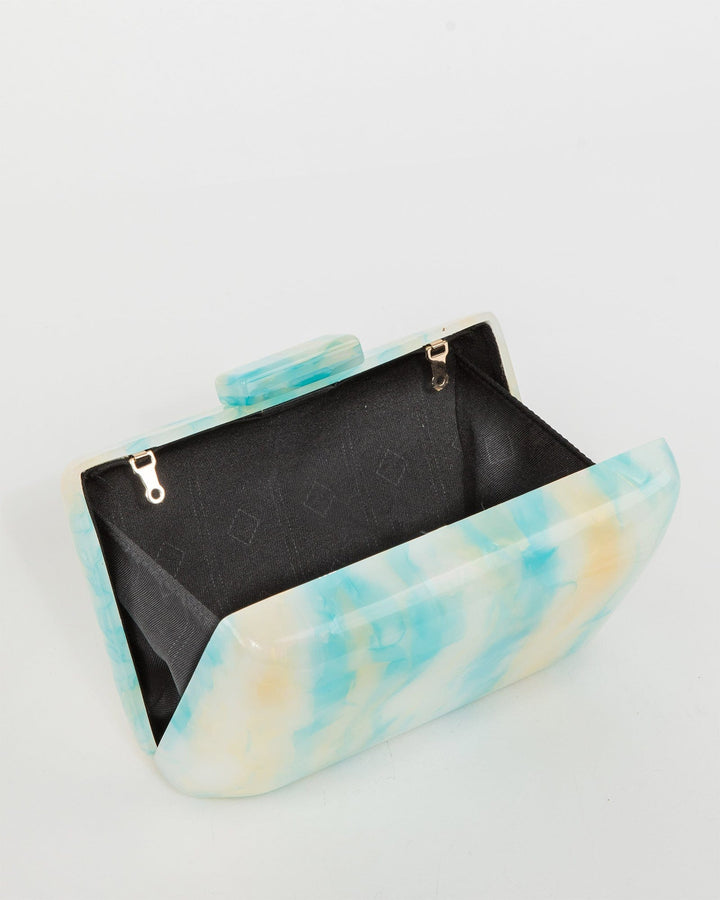 Colette by Colette Hayman Multi Olivia Acrylic Clutch Bag