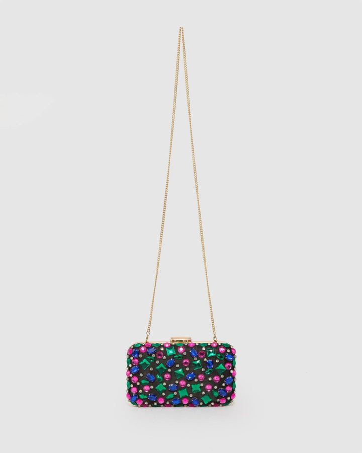 Colette by Colette Hayman Multi Zoe Beaded Clutch Bag