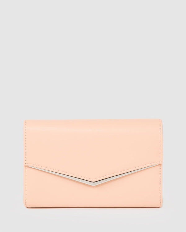 Colette by Colette Hayman Natural Delta Clutch Bag