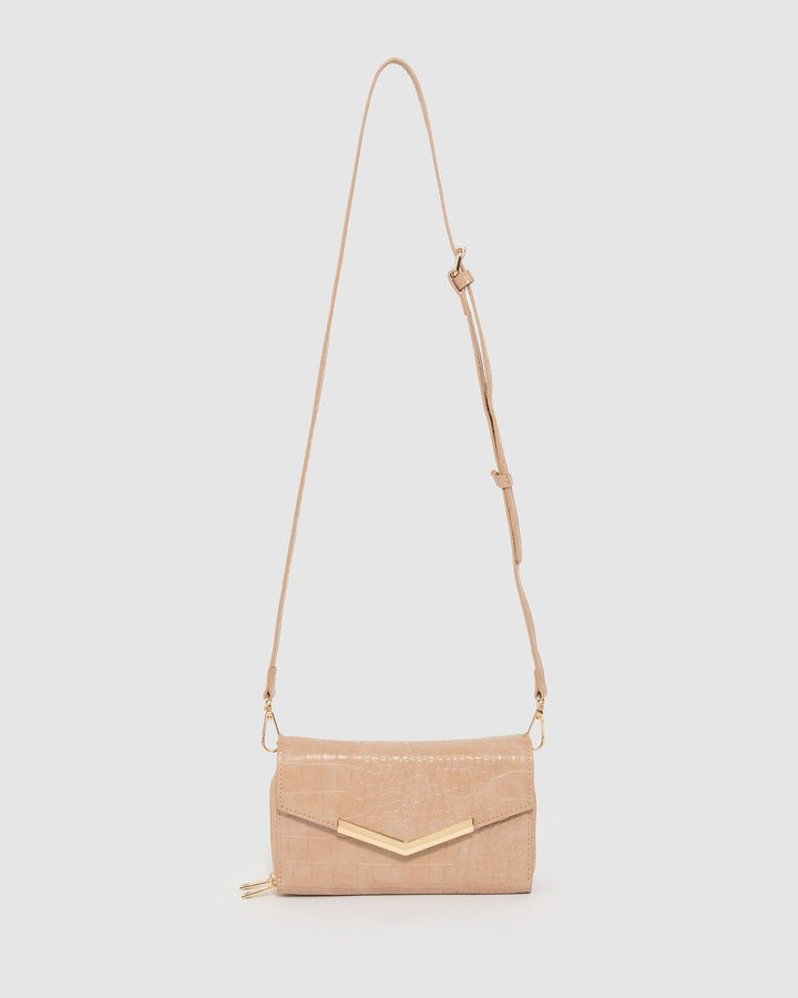 Colette by Colette Hayman Natural Mia Wallet Crossbody Bag