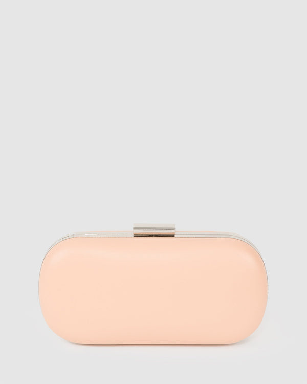 Colette by Colette Hayman Natural Monika Hardcase Clutch Bag