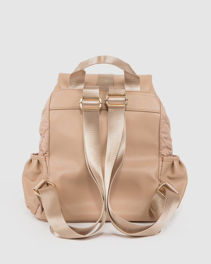 Colette by Colette Hayman Natural Simone Quilt Backpack