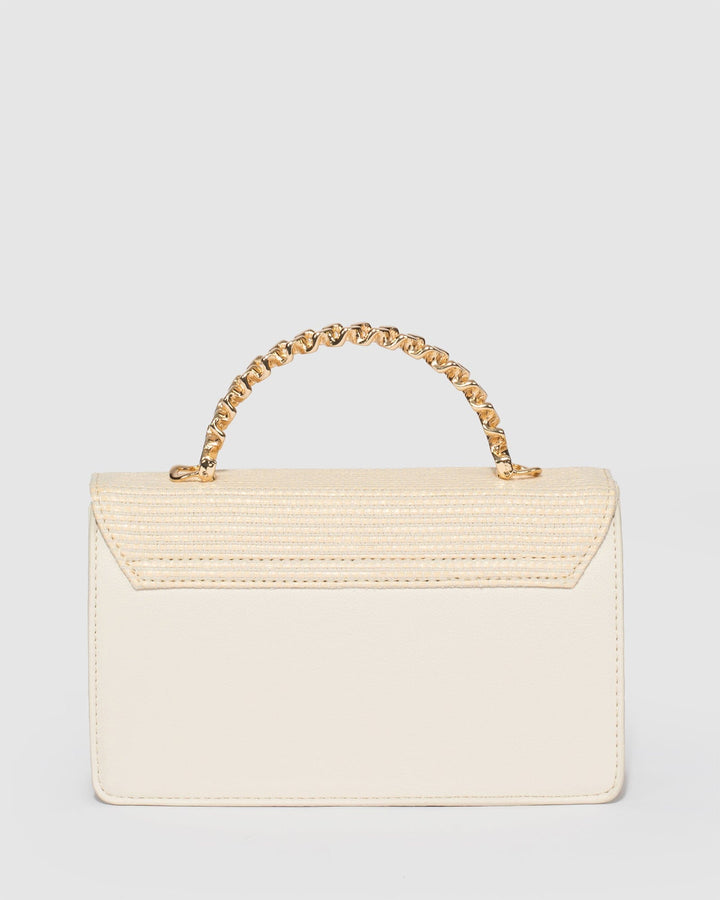 Colette by Colette Hayman Nude Nynke Spring Handle Bag