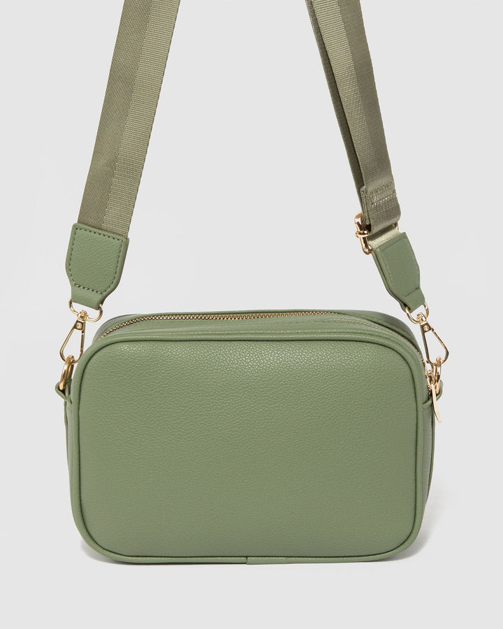 Colette by Colette Hayman Olive Selina Webbing Strap Crossbody Bag