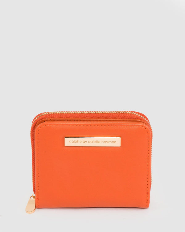 Colette by Colette Hayman Orange Gigi Mini Wallet