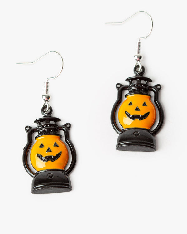 Colette by Colette Hayman Orange Jack O'Lantern Earrings