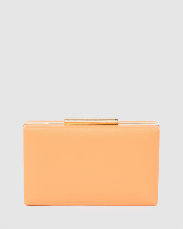 Colette by Colette Hayman Orange Jaimi Clutch Bag