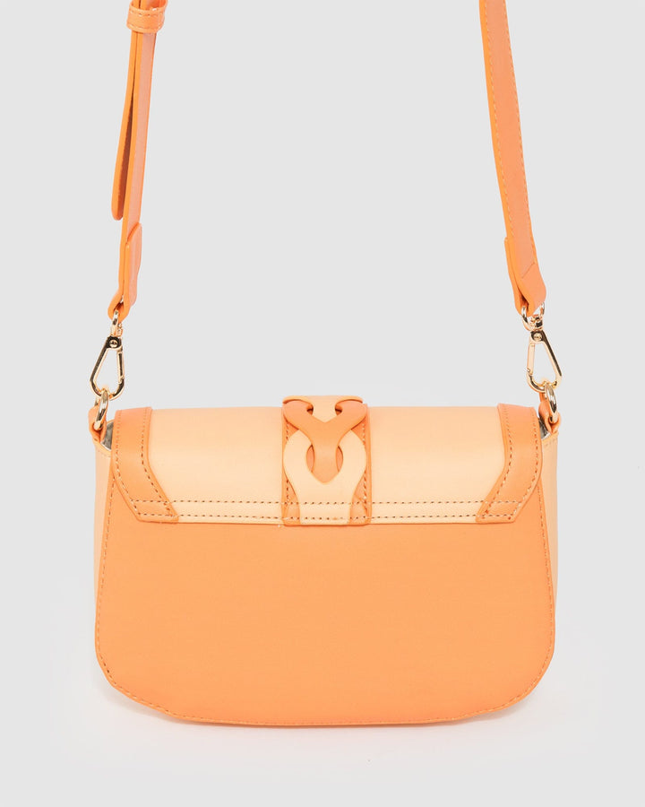 Colette by Colette Hayman Orange Nova Braided Strap Bag