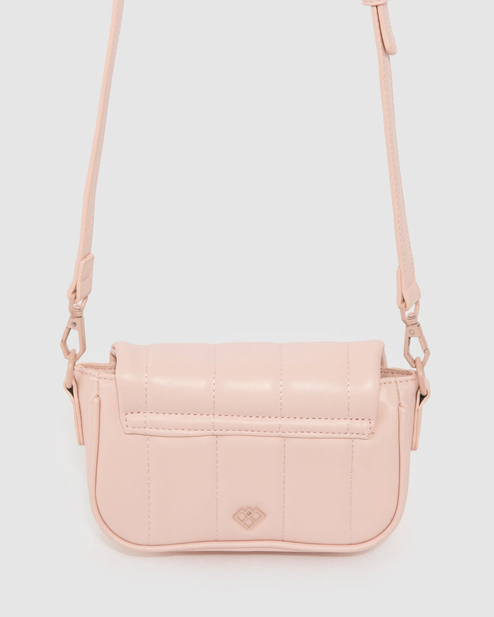 Colette by Colette Hayman Pink Luna Quilt Crossbody Bag