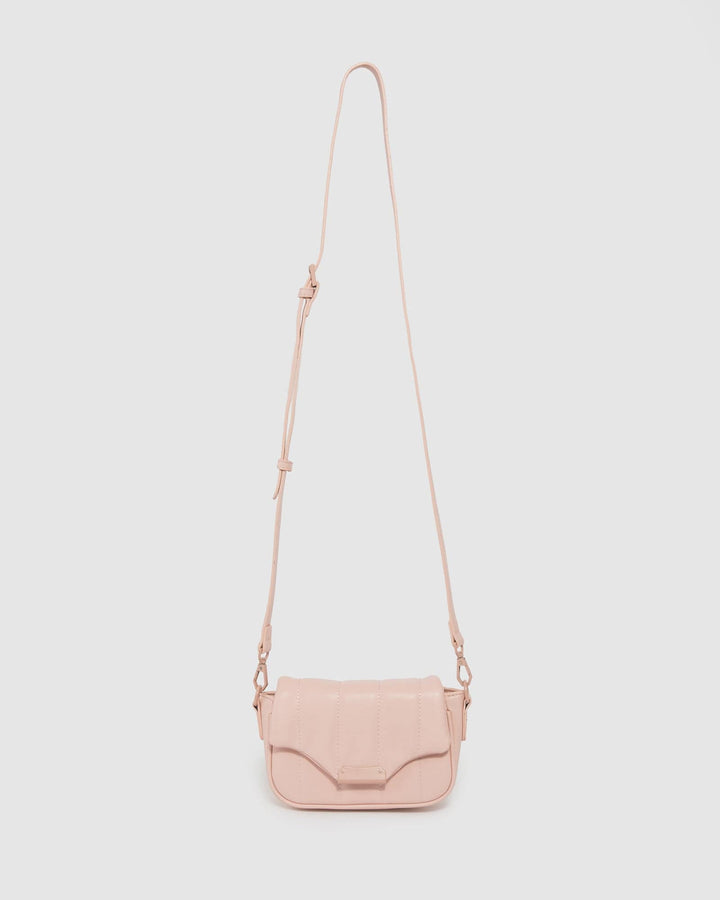 Colette by Colette Hayman Pink Luna Quilt Crossbody Bag