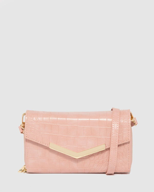 Colette by Colette Hayman Pink Mia Wallet Crossbody Bag