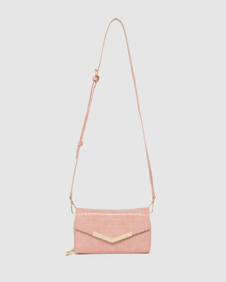 Colette by Colette Hayman Pink Mia Wallet Crossbody Bag