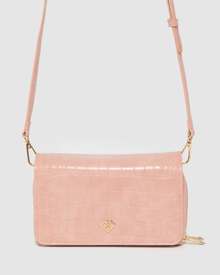 Colette by Colette Hayman Pink Mia Wallet Crossbody Bag