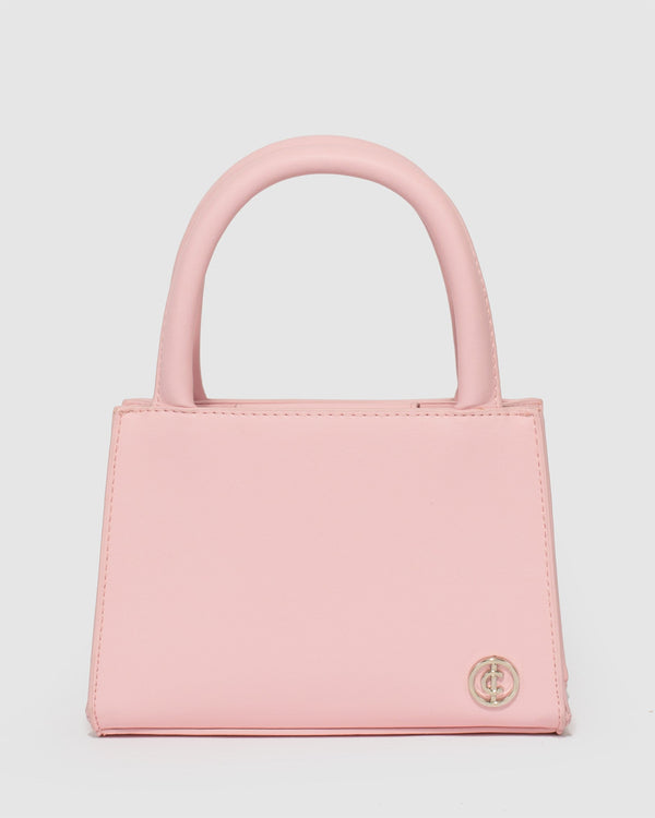 Colette Graffiti Print Handbag in Pink