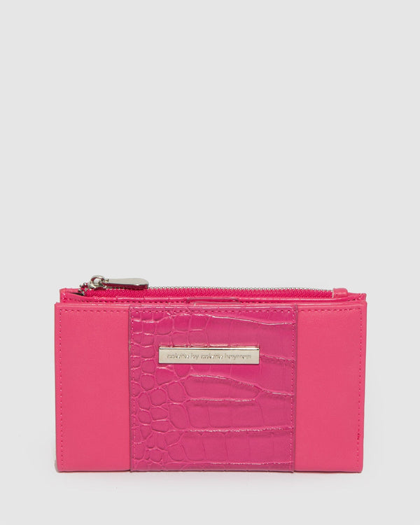 Colette by Colette Hayman Pink Sia Panel Wallet