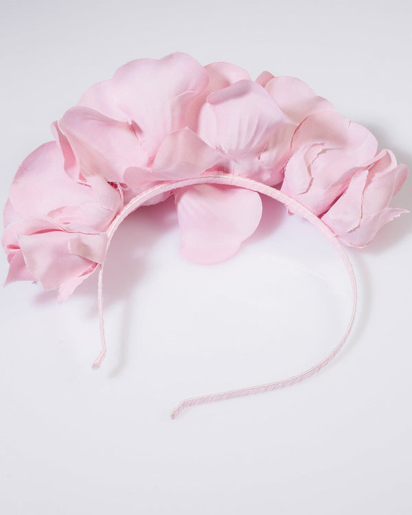 Colette by Colette Hayman Pink Soft Side Flower Fascinator