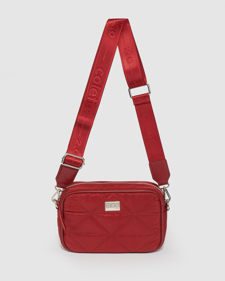 Colette by Colette Hayman Red Alison Sport Crossbody Bag