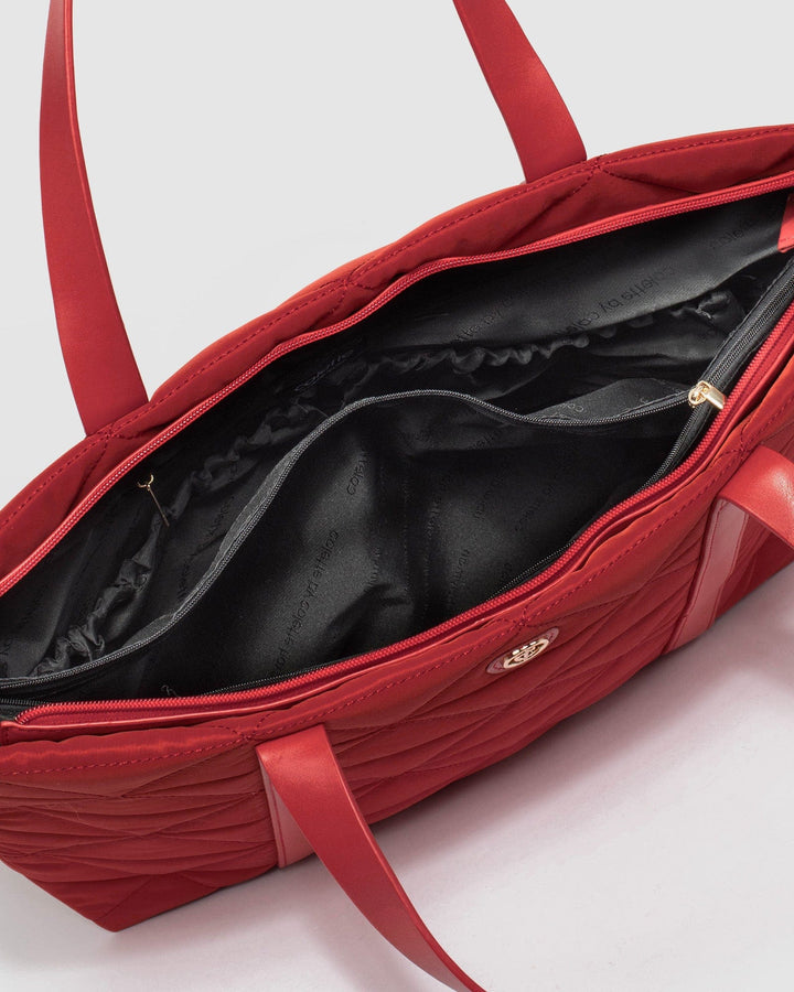 Colette by Colette Hayman Red Billie Sport Tote Bag