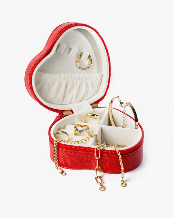 Colette by Colette Hayman Red Love Heart Jewellery Box