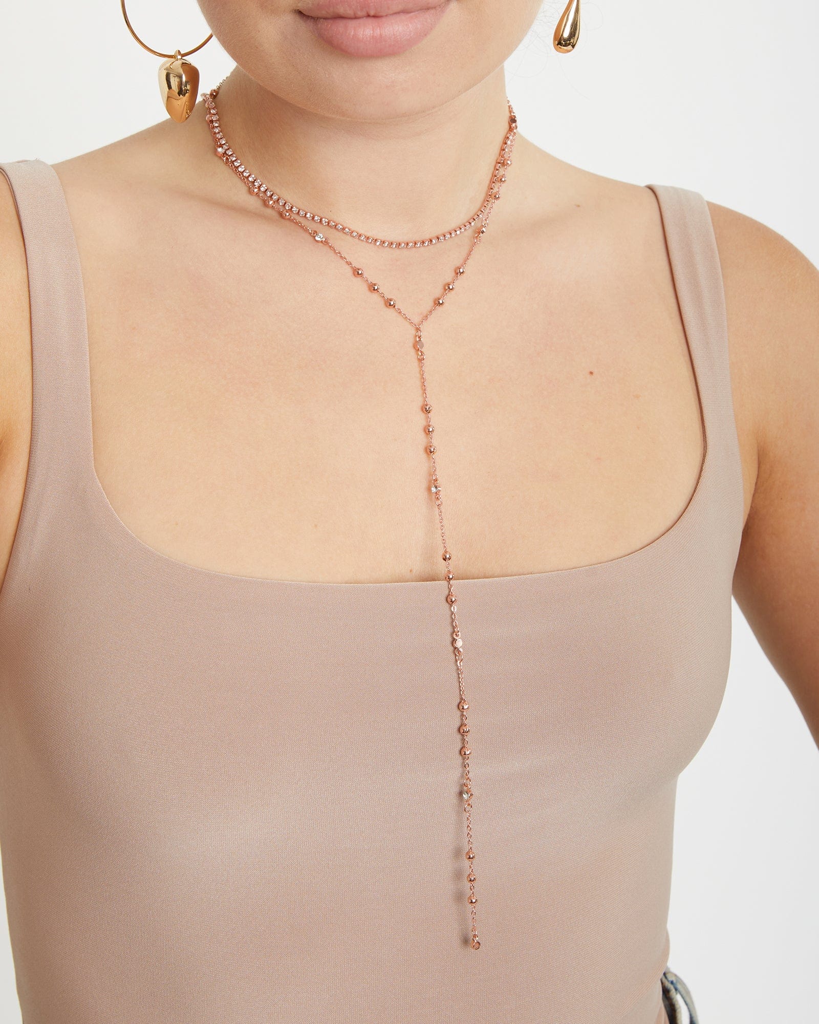 Beaded Lariat Rope Necklaces - Assortment – OMNIA