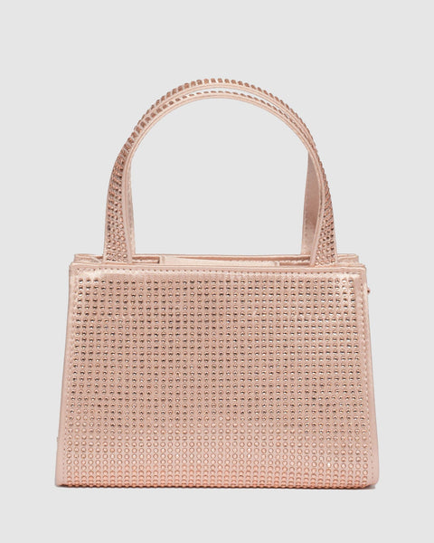 VS PINK rose gold Chevron tote fashion bag