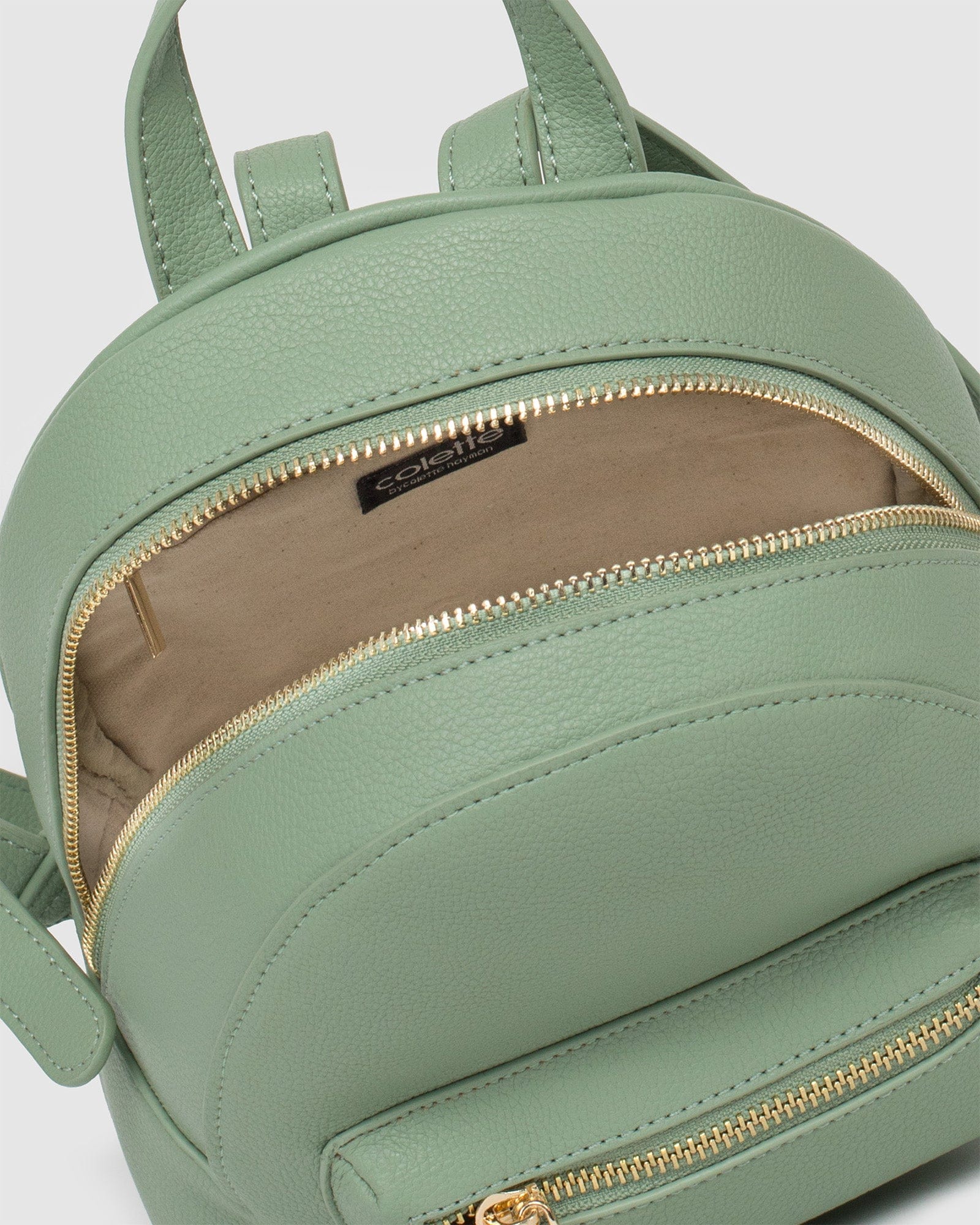 Sage Green Crossbody outlet Backpack Purse With Wallet, Personailzed Backpack