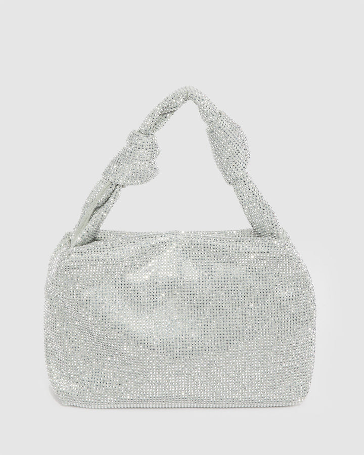 Colette by Colette Hayman Silver Arella Mini Knot Bag