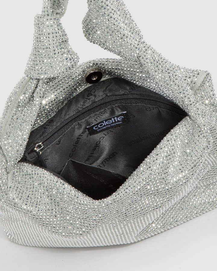 Colette by Colette Hayman Silver Arella Mini Knot Bag