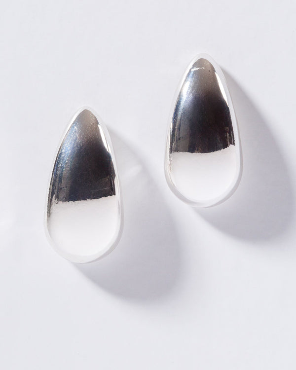 Colette by Colette Hayman Silver Drop Stud Earrings