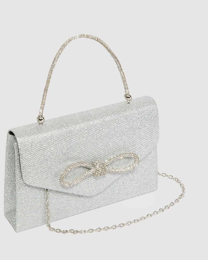 Colette by Colette Hayman Silver Karina Top Handle Bag