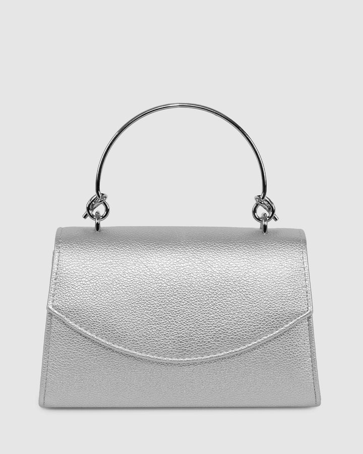 Colette by Colette Hayman Silver Luana Top Handle Bag