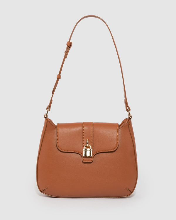 Colette by Colette Hayman Tan Sabrina Shoulder Bag