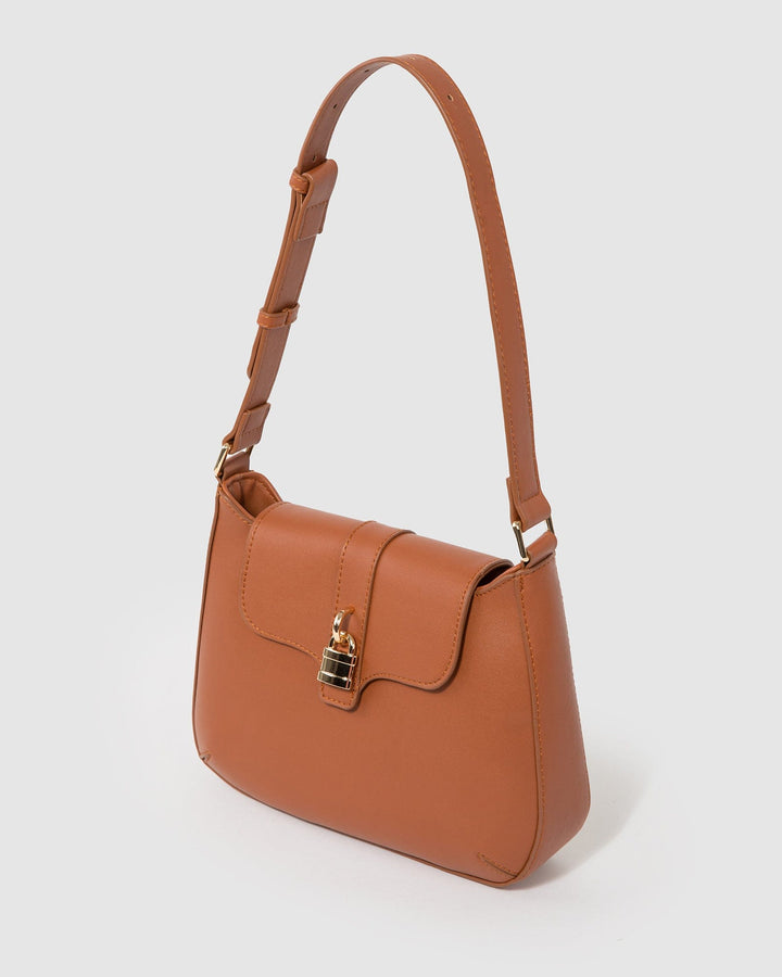 Colette by Colette Hayman Tan Sabrina Shoulder Bag