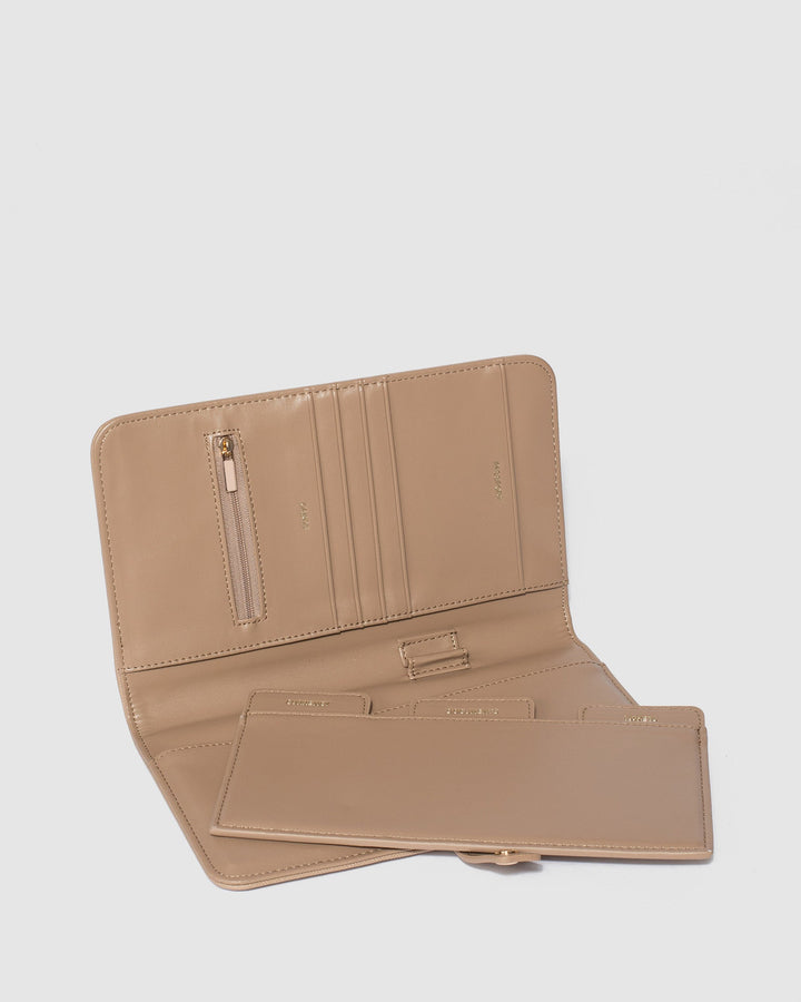 Colette by Colette Hayman Taupe Classic Travel Wallet