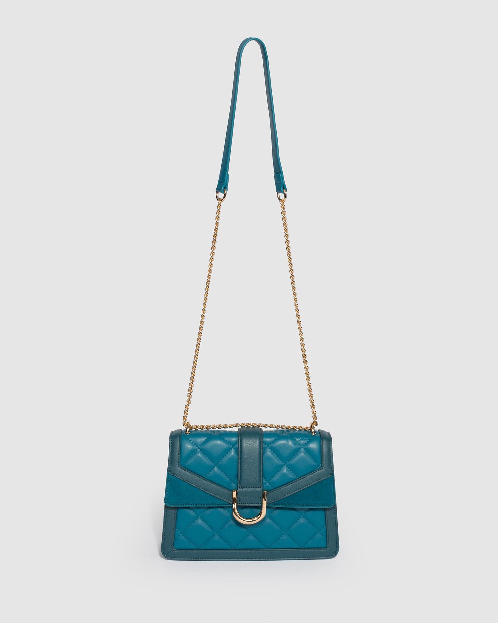 Teal Rachel Ring Crossbody Bag Online Colette Hayman colette