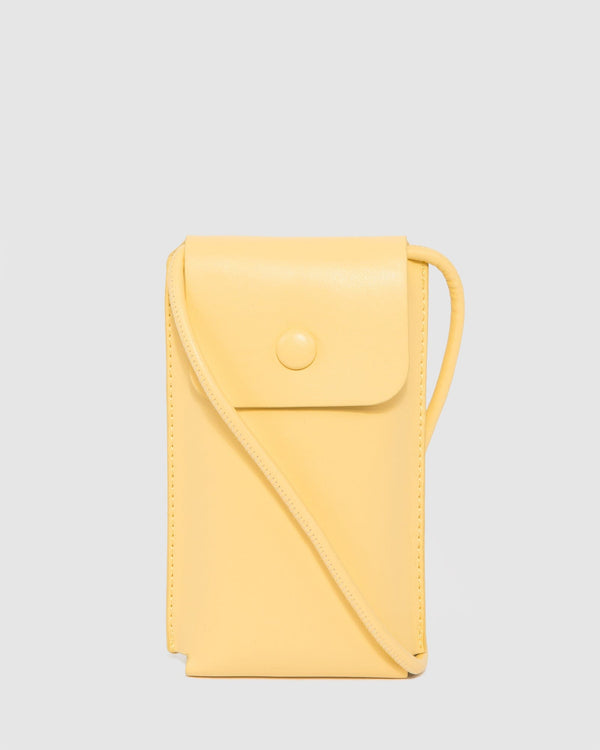 Colette by Colette Hayman Yellow Layla Phone Crossbody Bag