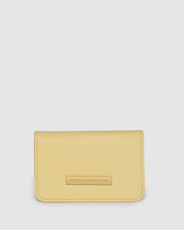 Colette by Colette Hayman Yellow Lulu Logo Purse