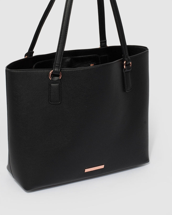 Colette by Colette Hayman Angelina Black Tote Bag