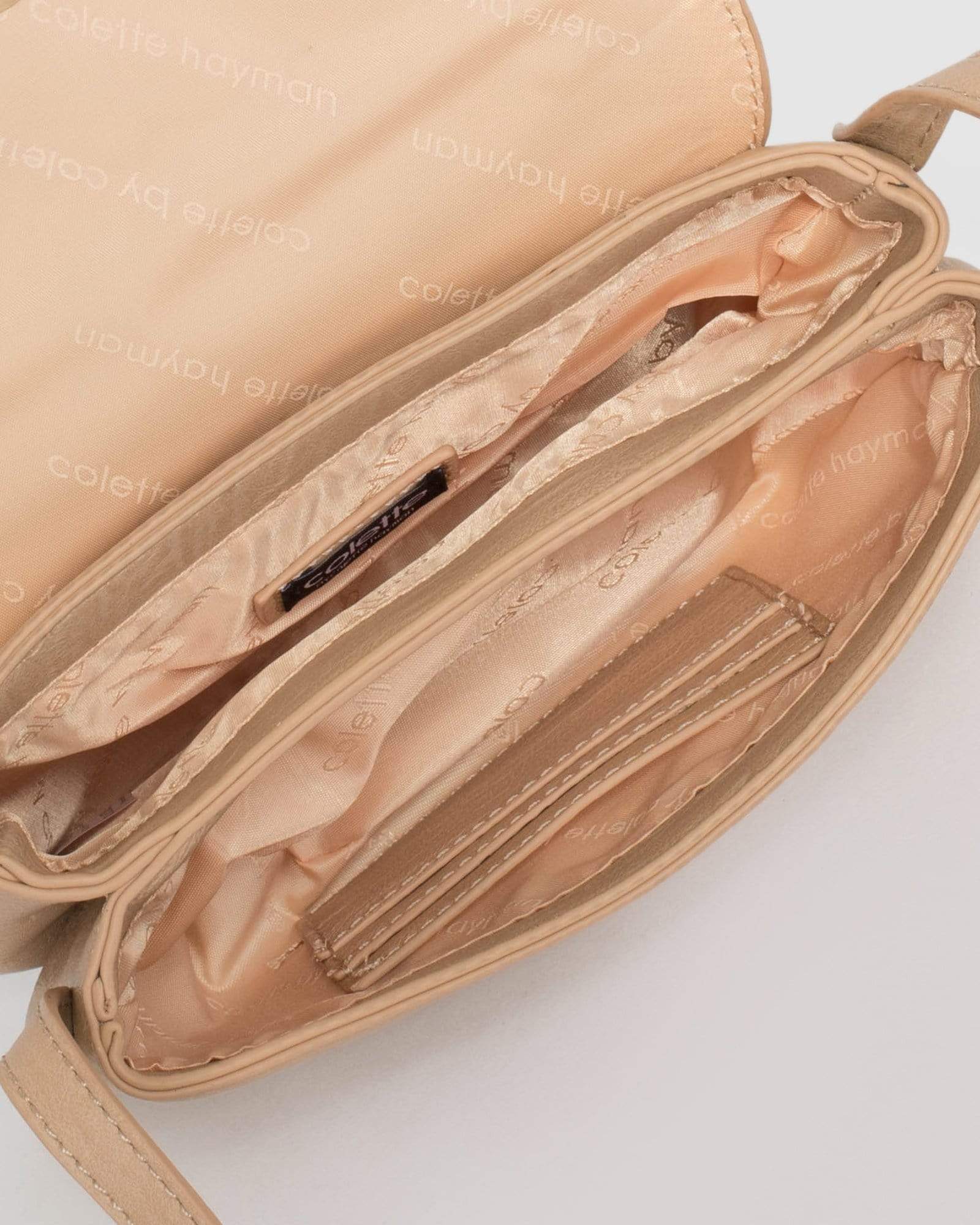 Neutral Nude Crossbody Bag Online – colette by colette hayman