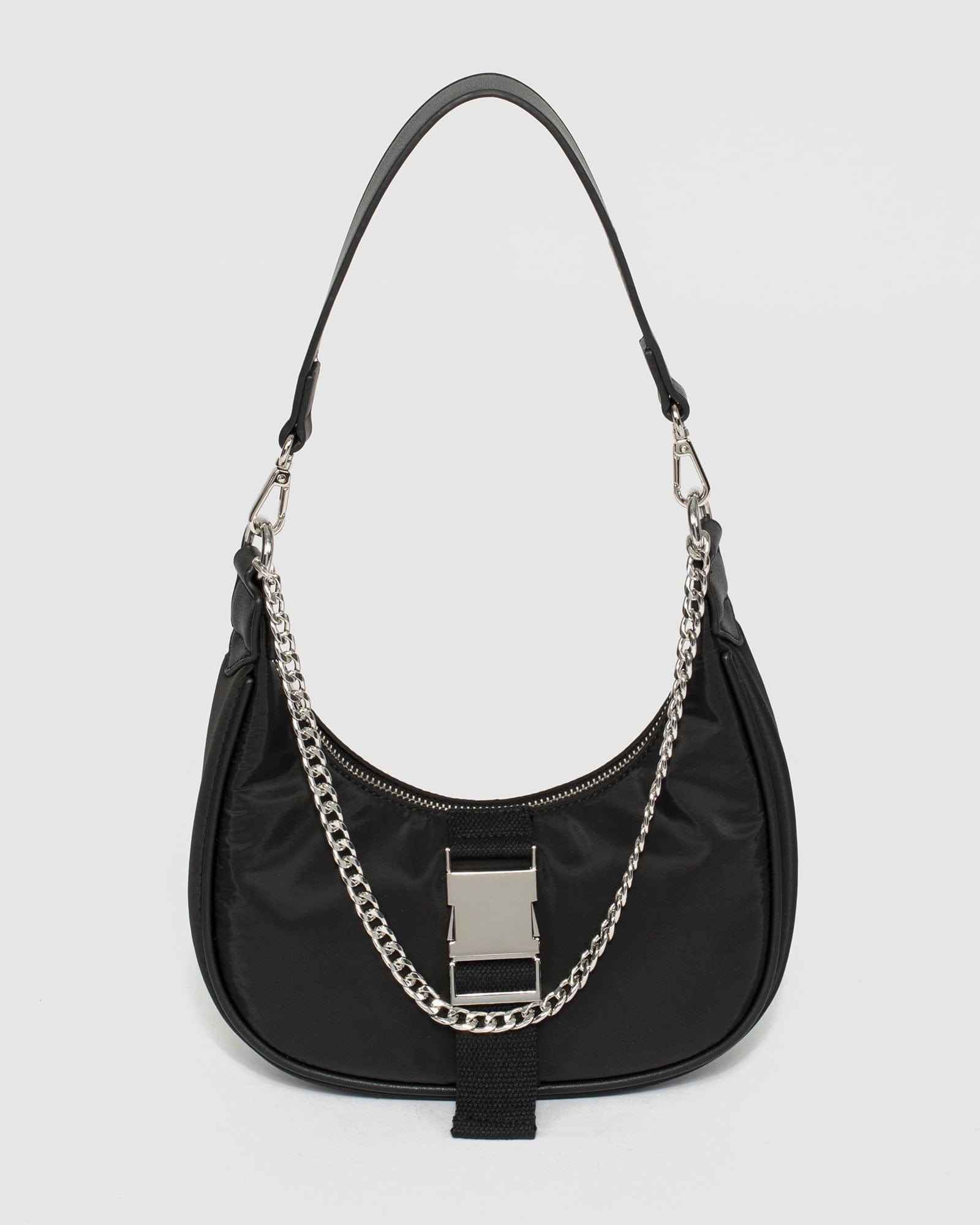 Black Ariarne Chain Shoulder Bag