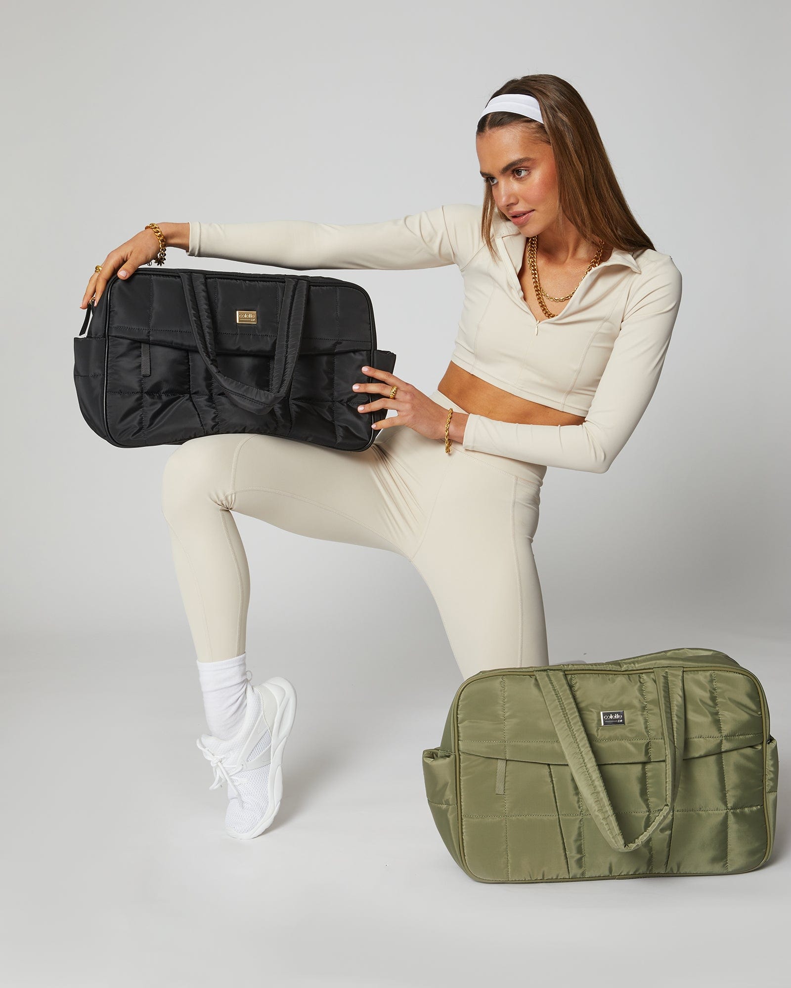 Black Ash Duffle Workout Bag colette by colette hayman