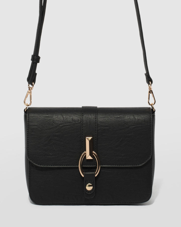 Black Elissa Crossbody Bag | Crossbody Bags