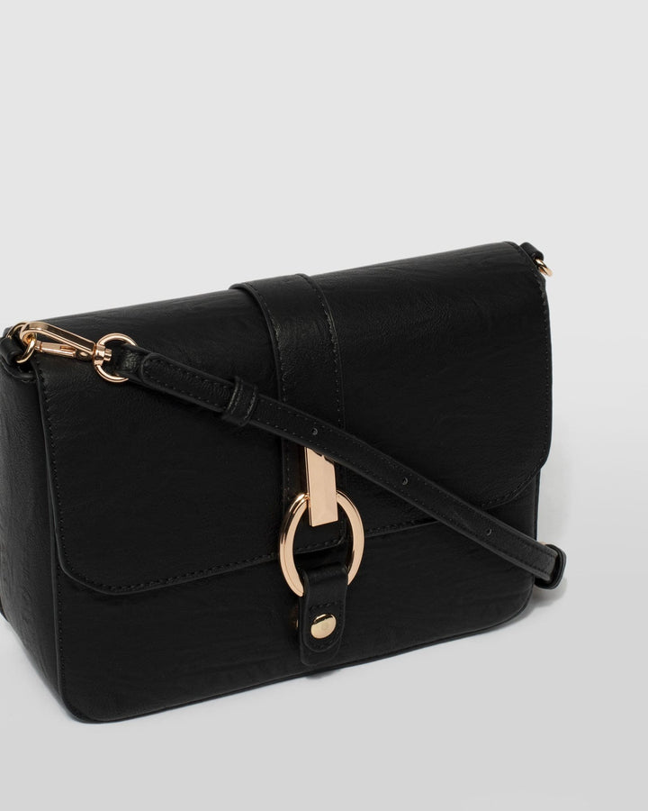 Black Elissa Crossbody Bag | Crossbody Bags