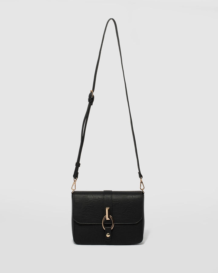 Black Elissa Crossbody Bag | Crossbody Bags