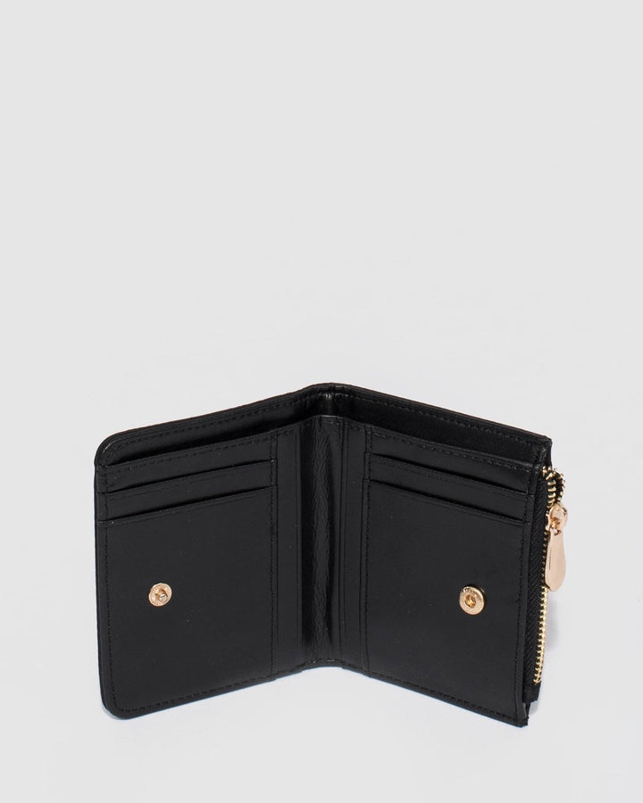 Colette by Colette Hayman Black Han Mini Wallet