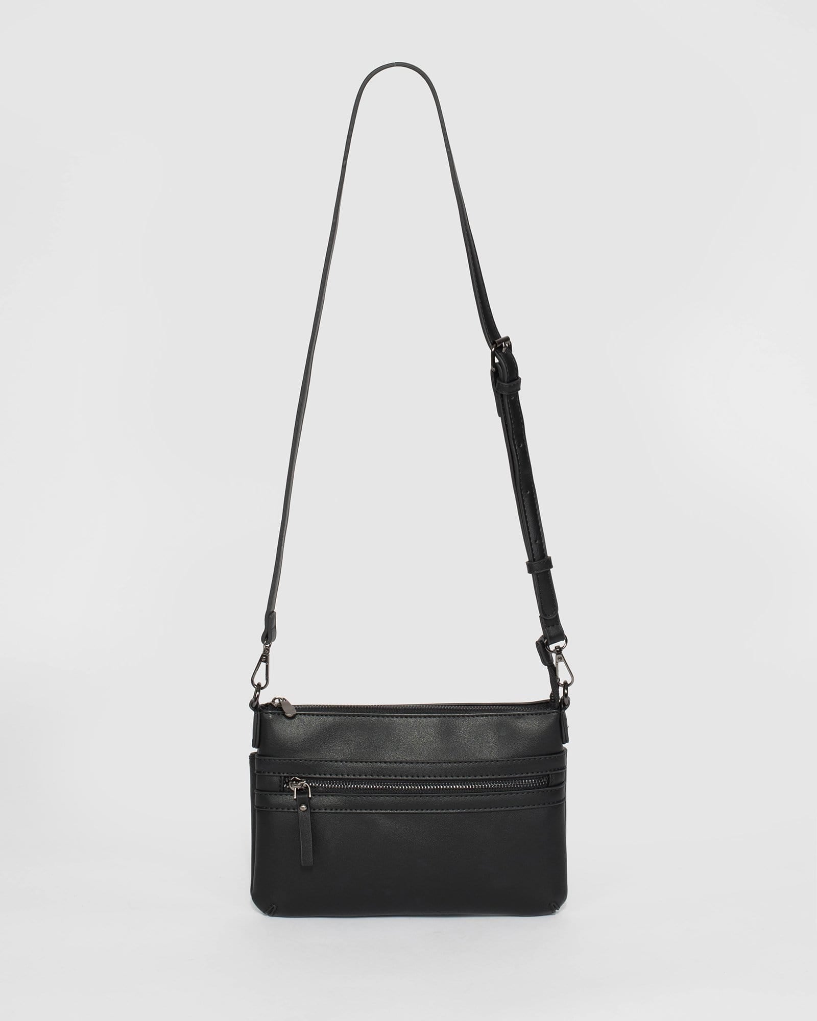 Gunmetal on sale crossbody bag