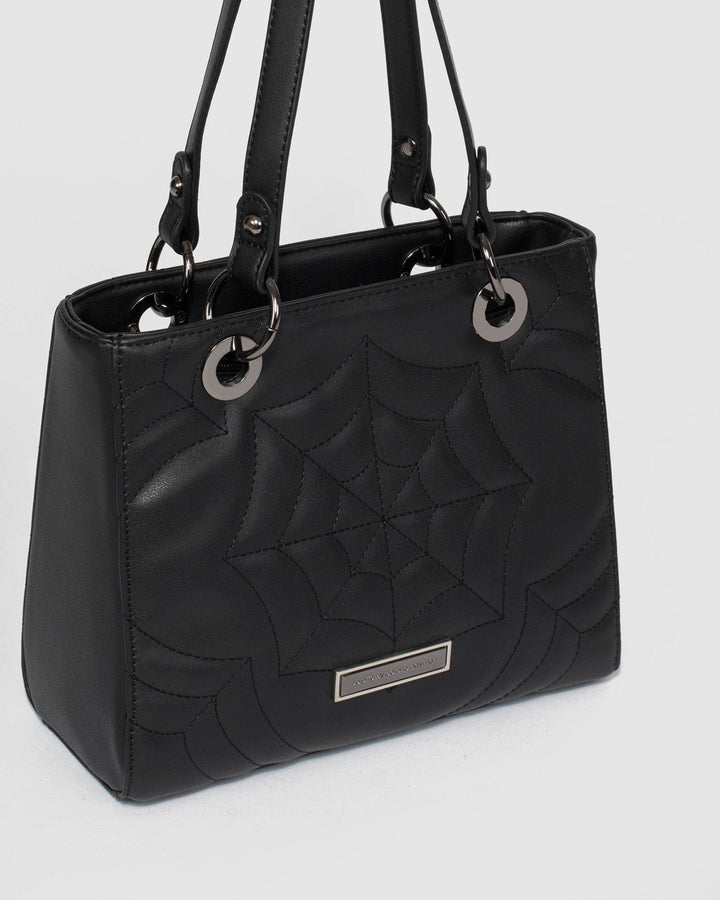 Colette by Colette Hayman Black Nirvana Web Tote Bag